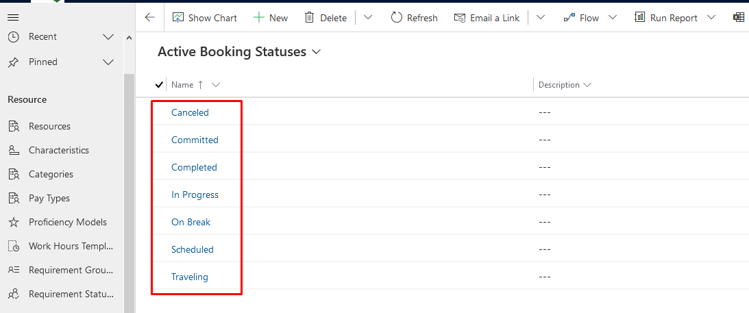Change Booking Status colors on Schedule Board for Field Service/PSA ...