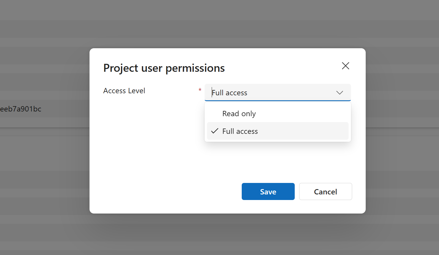 Permissions in Project in Project Operations